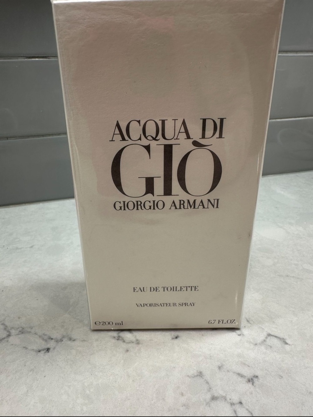 New Acqua Di Giò EDT by Giorgio Armani 6.7oz sealed